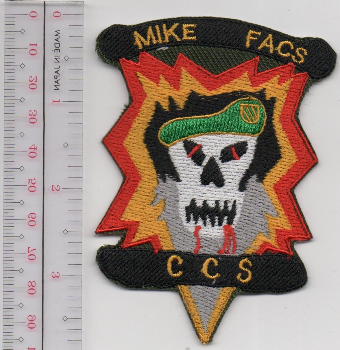 US Army Recon  CCS Mike Facs Patch NO TARIFF