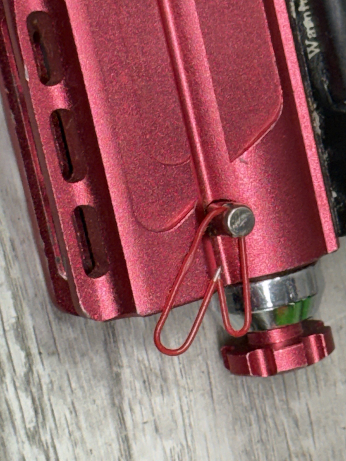 Spyder Pilot Paintball Gun EMarker E Marker Red Black Powers Up