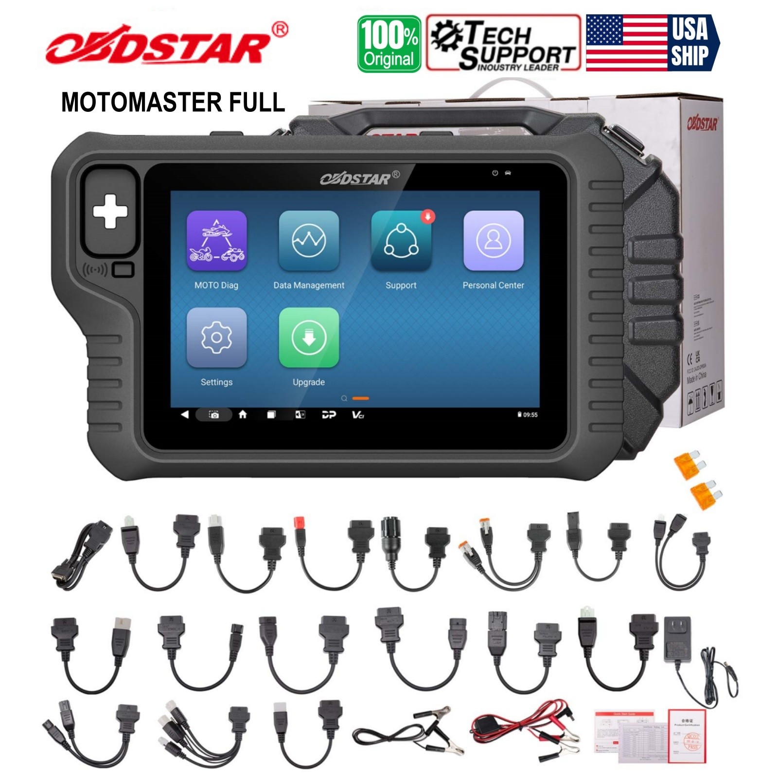 OBDSTAR MOTOMASTER STD/Full Version Intelligent Motorcycle Diagnostic Scanner