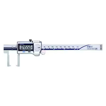 Mitutoyo 573-752-20 Caliper, Digital, Ip67 Neck, I/M 6", 0.0005"