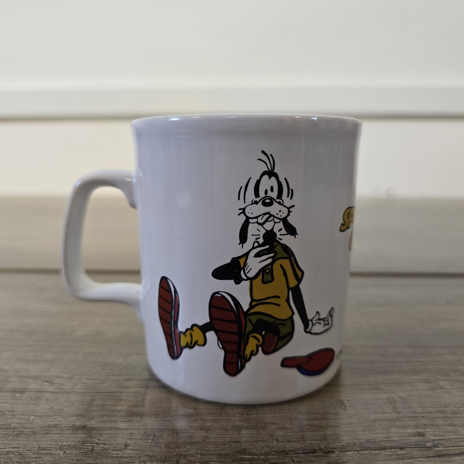 Coffee Mug Ceramic Vintage - Sport Goofy Disney