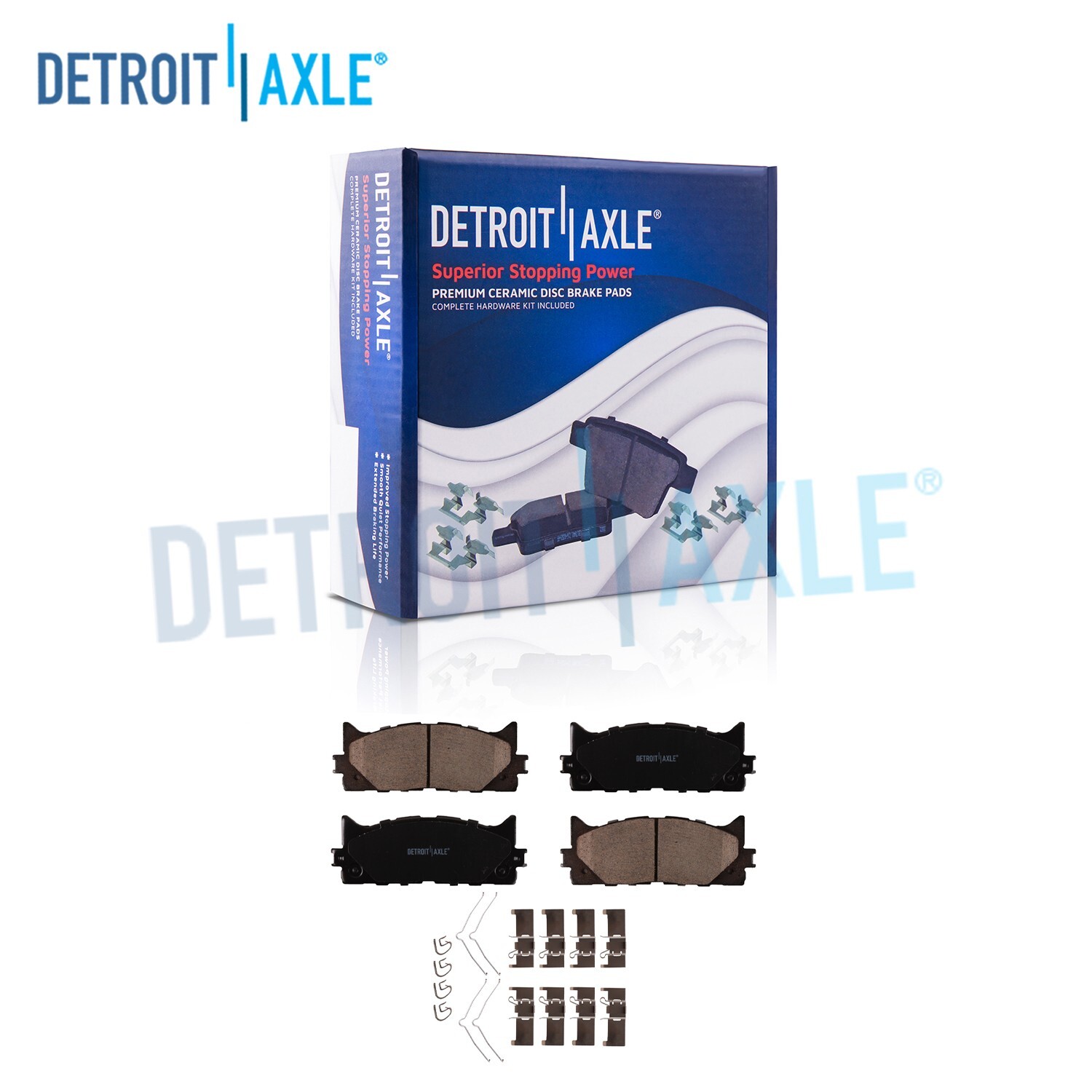 Front Ceramic Brake Pads for 2008 - 2017 Toyota Avalon Camry Lexus ES300h ES350