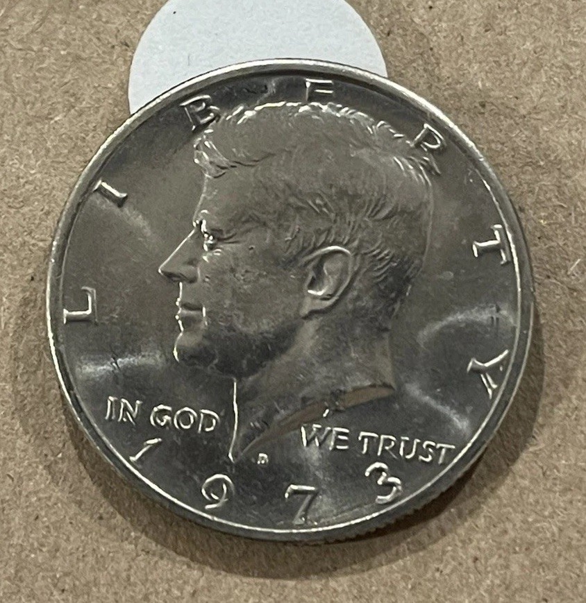 1973 D Kennedy Half Dollar-Nice Rim-Free Shipping