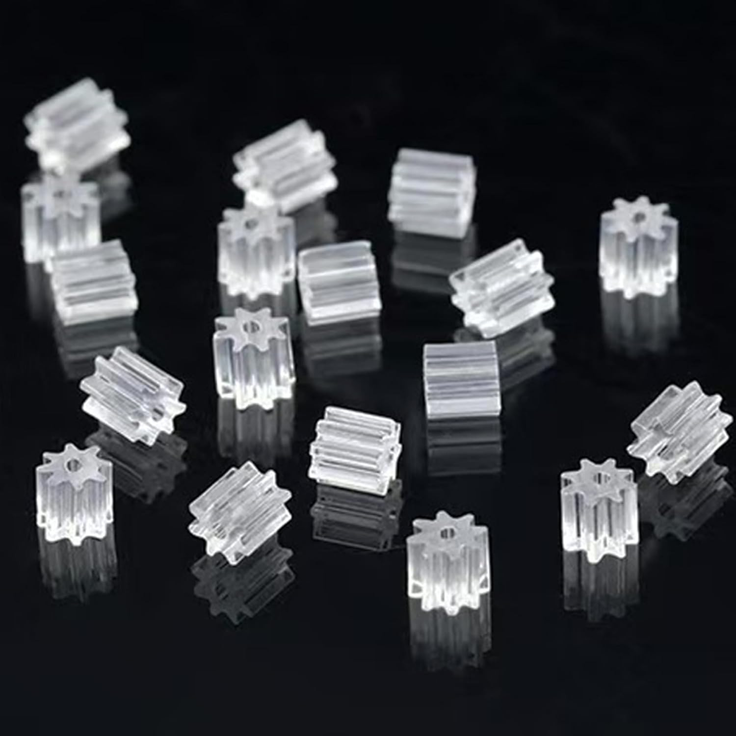 Silicone Earring Backs, 200 Pcs Soft Clear Hypoallergenic Replacement Stoppers f
