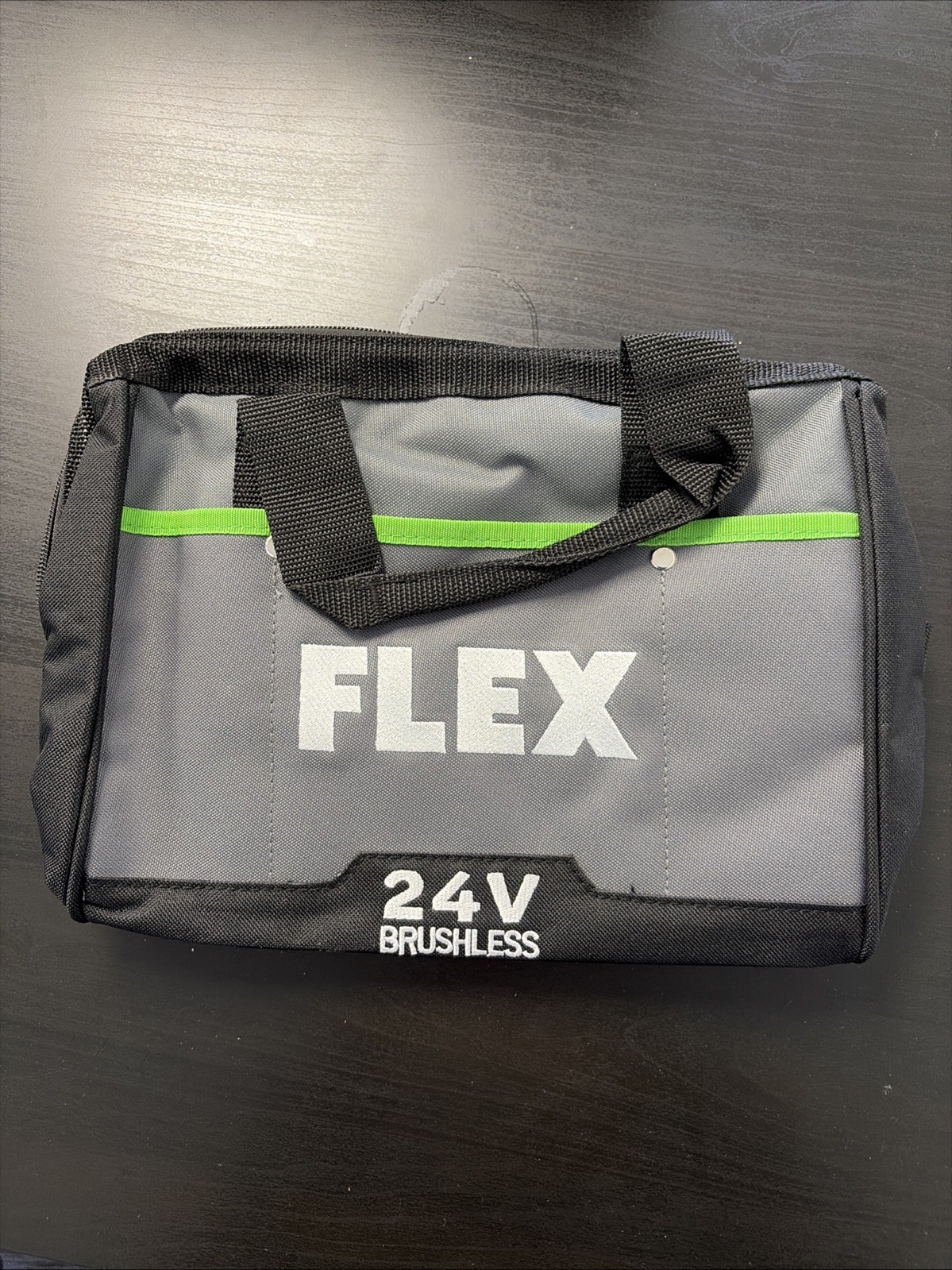 Flex 24v Power Tool Storage Bag with Zipper and Handles 12" x 10" x 10"