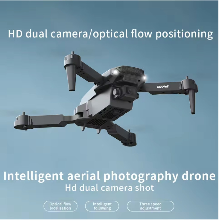 E88 Pro RC Drone With 4K HD Dual Camera WiFi FPV Foldable Quadcopter
