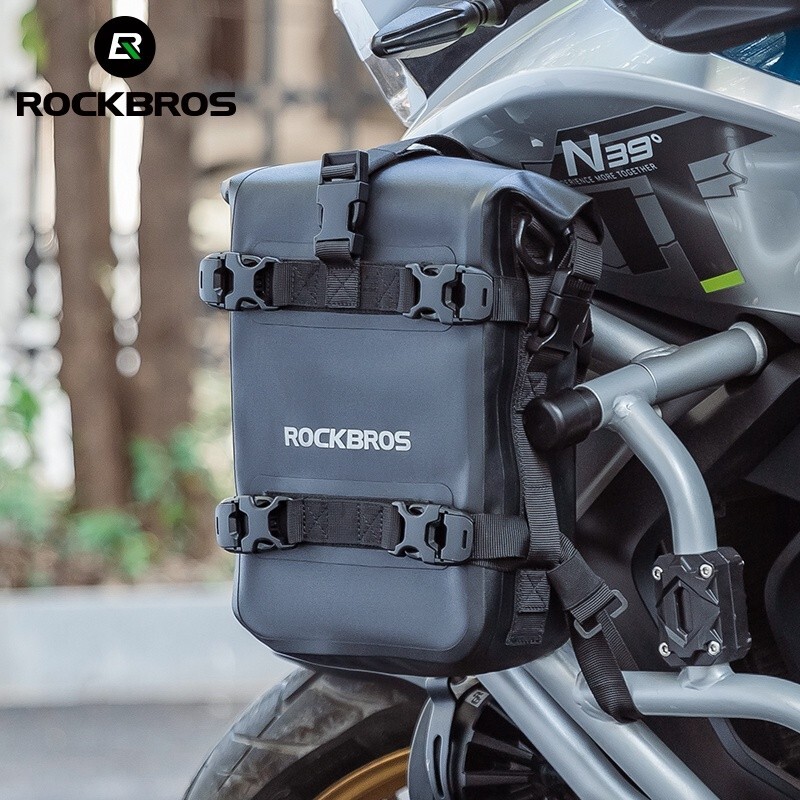 ROCKBROS Motorcycle Bag Waterproof 5L Large Capacity SaddleBag Motorbike SideBag
