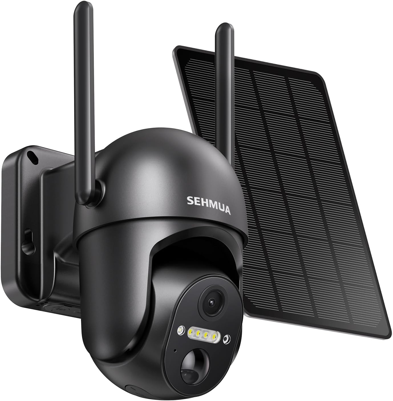 Solar Security Cameras Wireless Outdoor 2K 360 View Battery Powered
