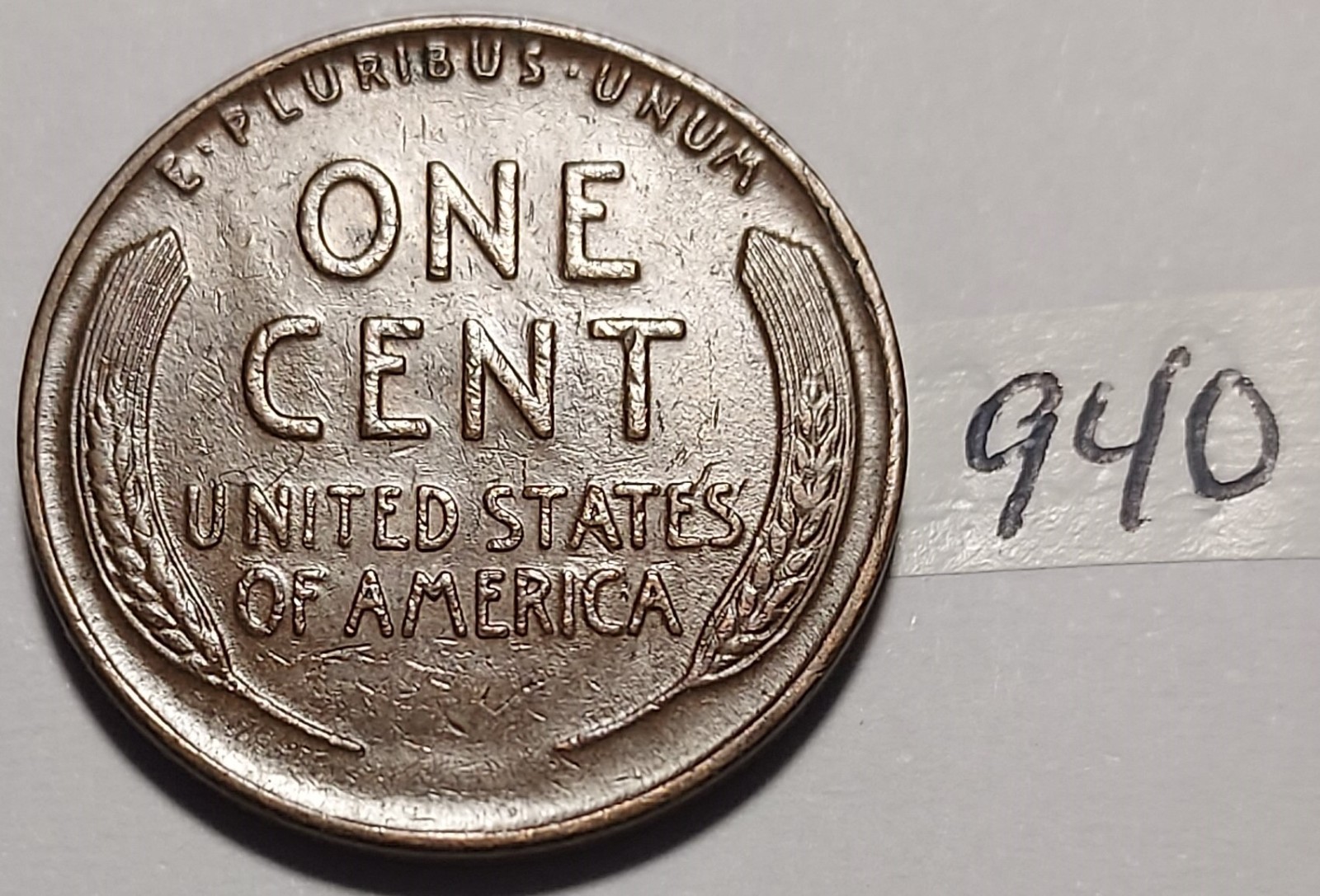 1932-D Lincoln Wheat Cent EXTREMELY FINE # 940