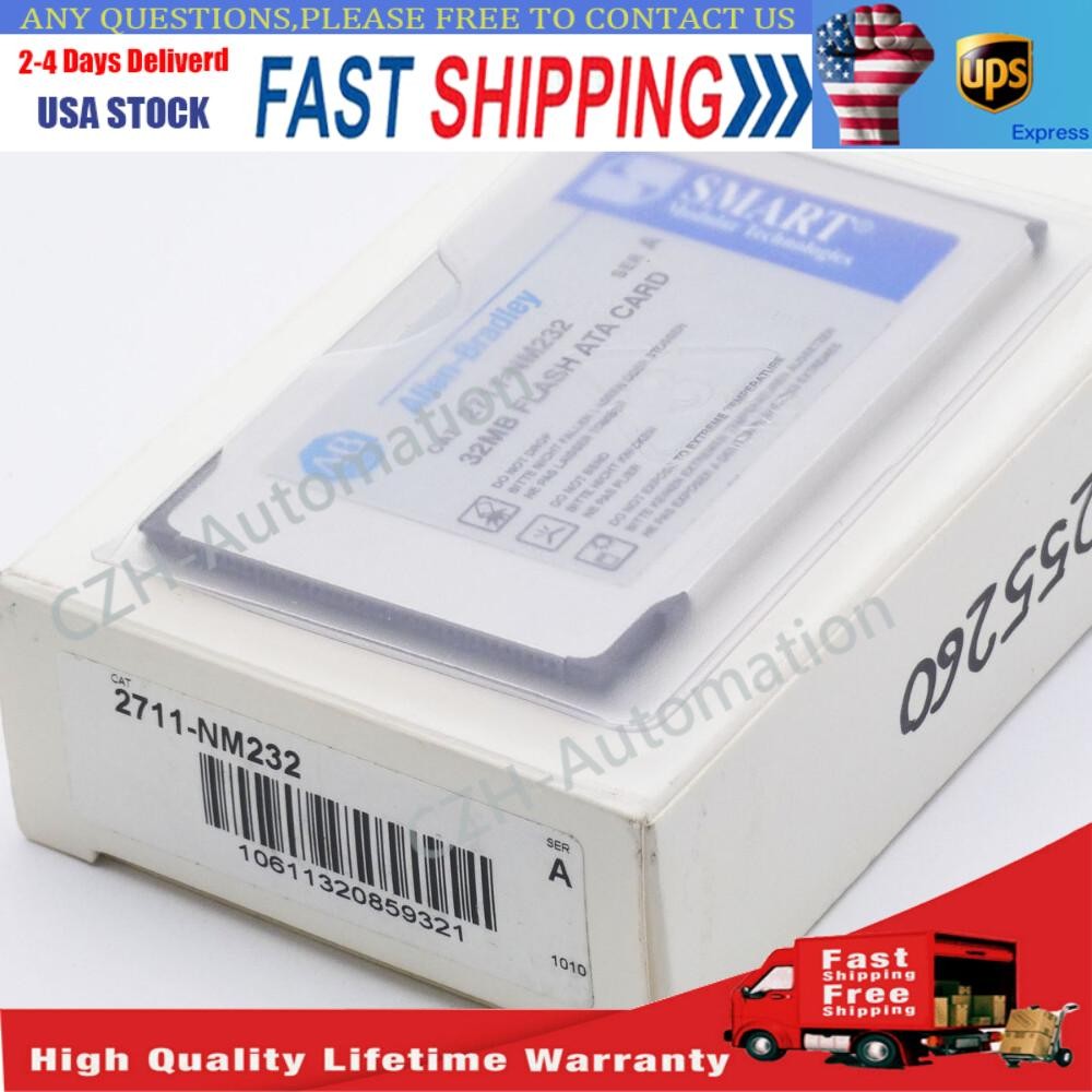 Allen-Bradley 2711-NM232 2711NM232 Ser. 32MB Flash ATA Card US Free Tax