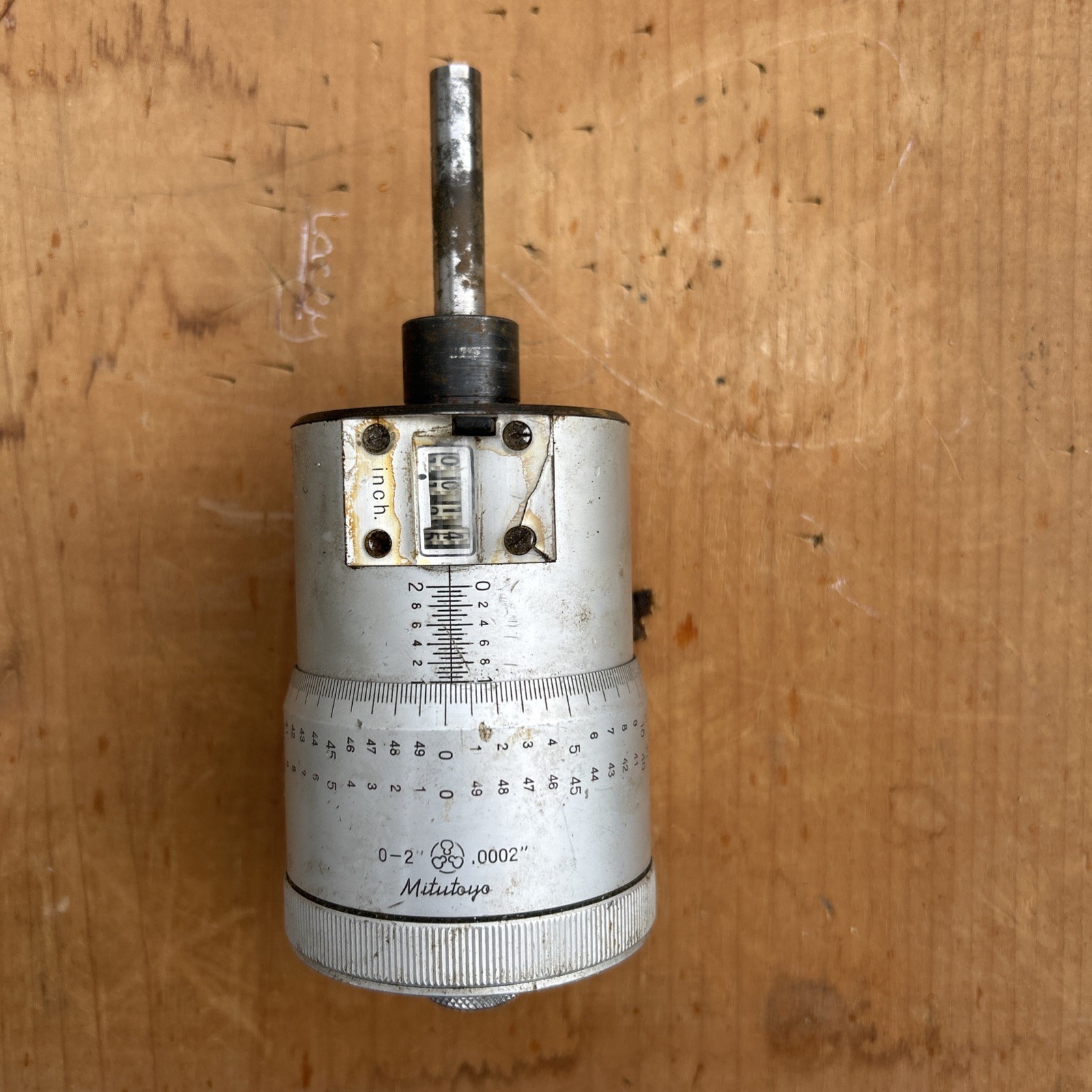 Mitutoyo 297-201-01 Micrometer Head Digital 0 - 2" .0002" Japan