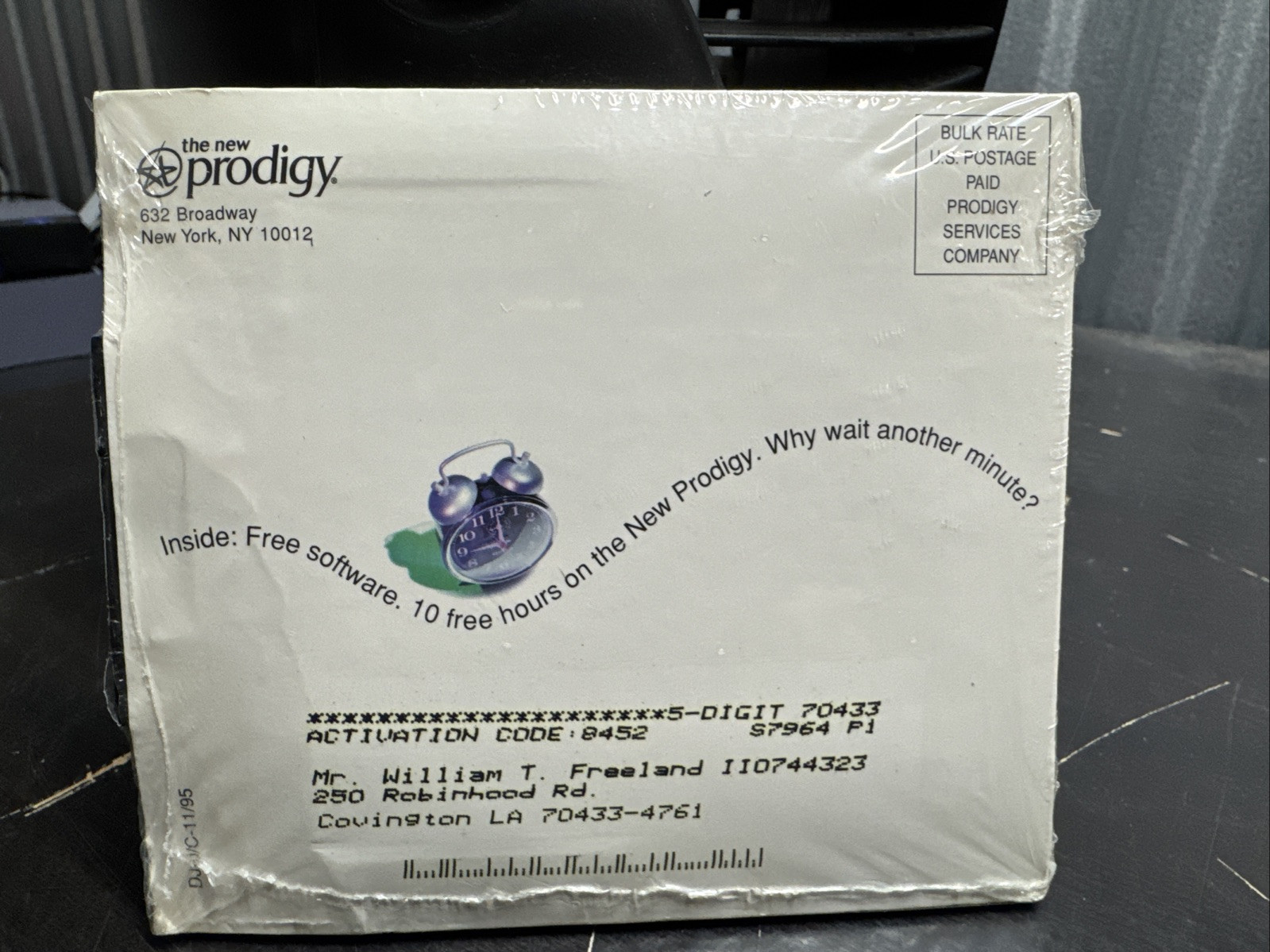 SOFTWARE Prodigy 1995 Install CD Brand New Sealed 11/95