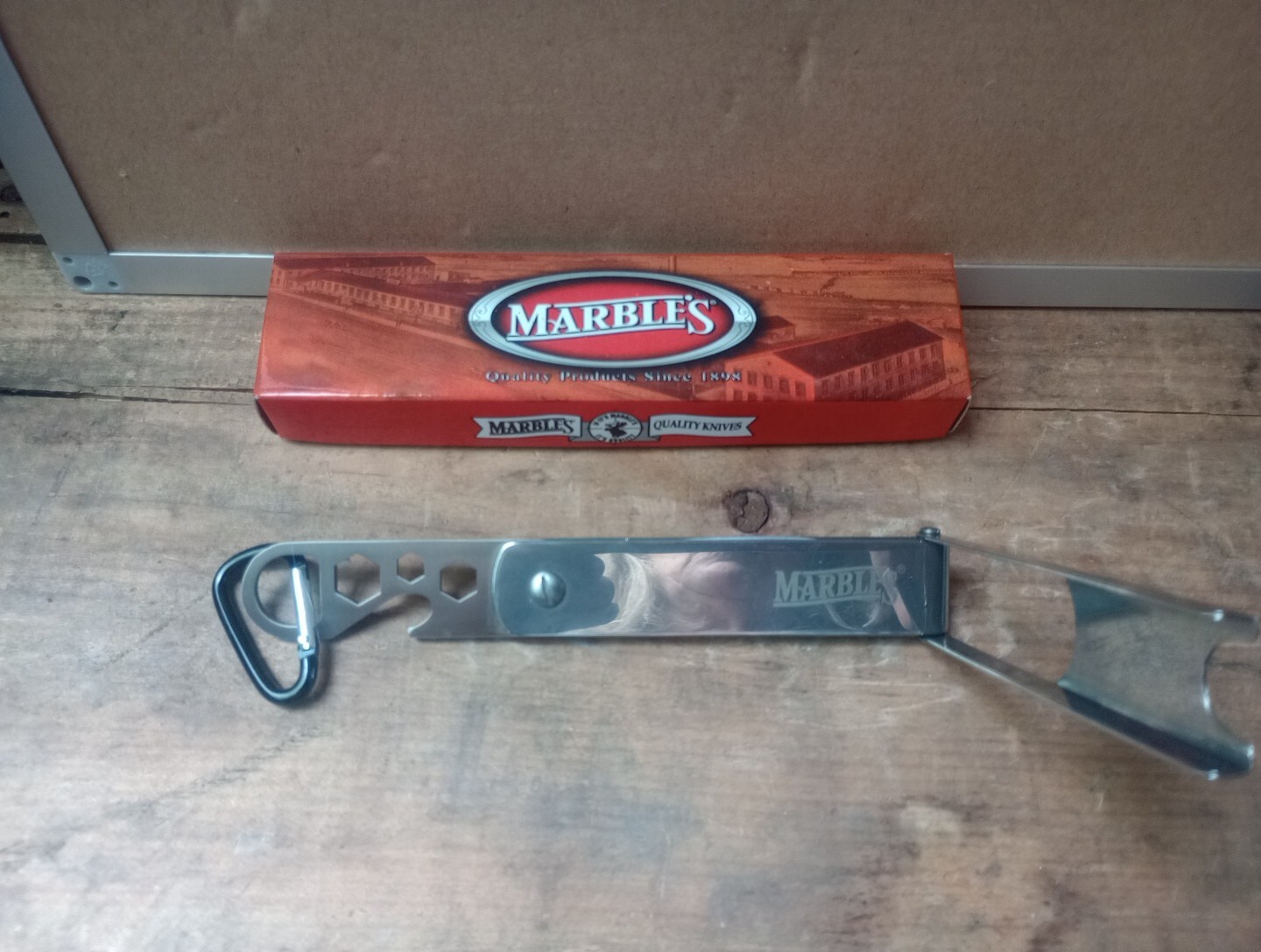 NOS Marbles Pack Buddy Folding Knife / Multi tool