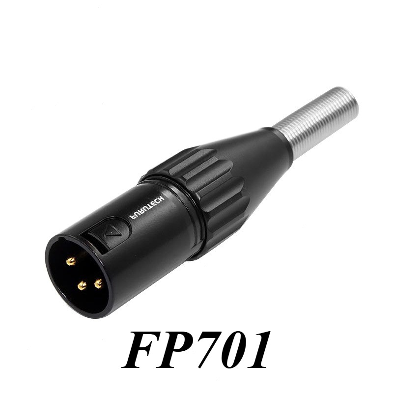 1pcs. FURUTECH FP701 FP702 XLR Three-Pin Balanced Male/Female Connectors
