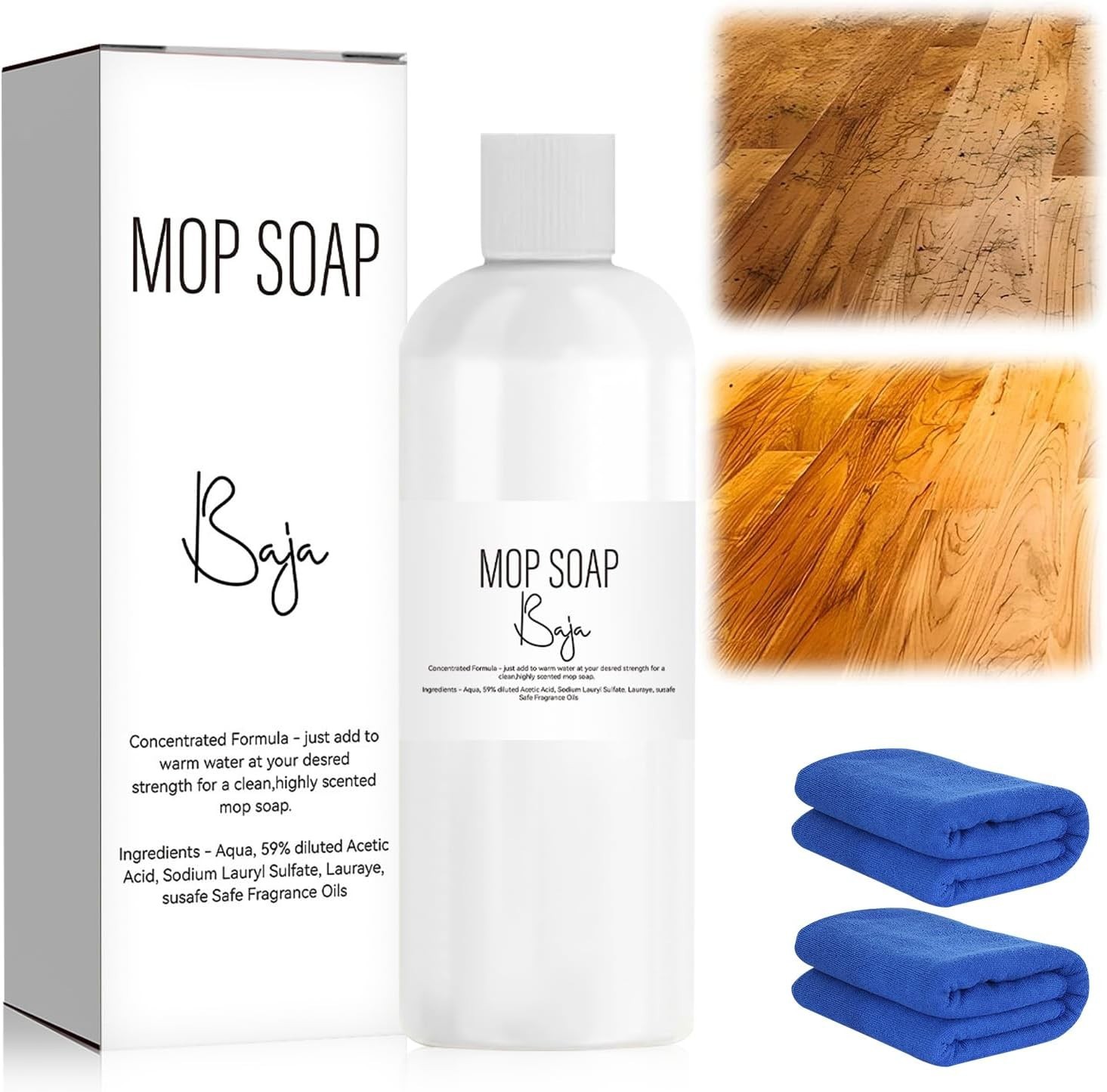 Mop Soap, Mop Soap Brazilian Wave, Natural Scented Mop Soap, Mop Soap For Flo...