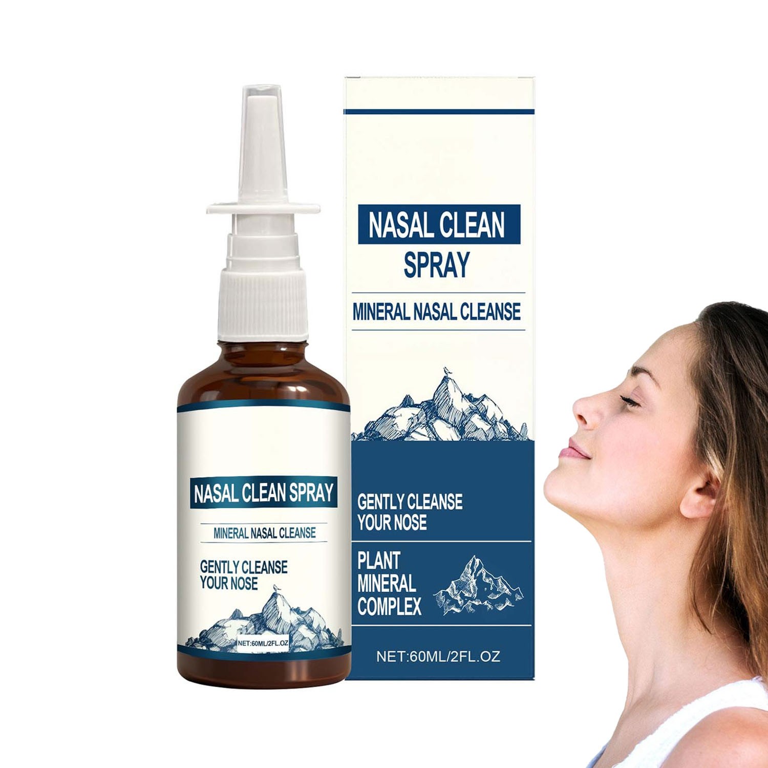NASAL CLEAN SPRAY, MINERAL NASAL CLEANSE, NATURALLY CLEANSE YOUR NASAL CAVITY🔥