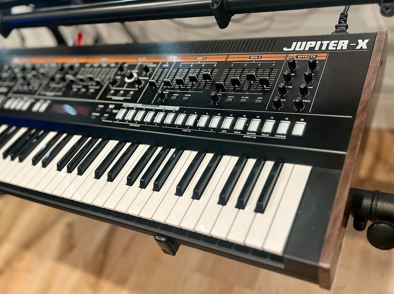 Roland Jupiter-X Jupiter X Replacement Solid Walnut Wood Sides