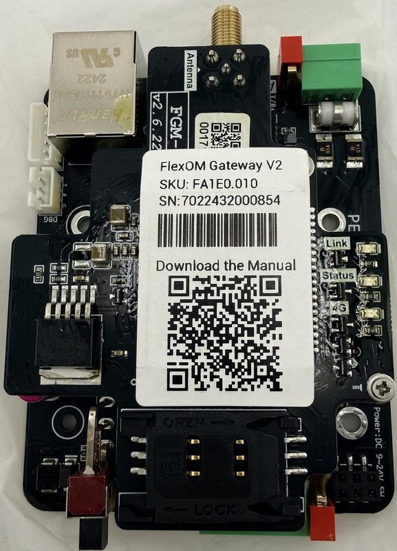 CPS FA1-C FA1E0.010 FLEXOM GATEWAY V2 DATA COMMUNICATIONS AND CONTROL GATEWAY