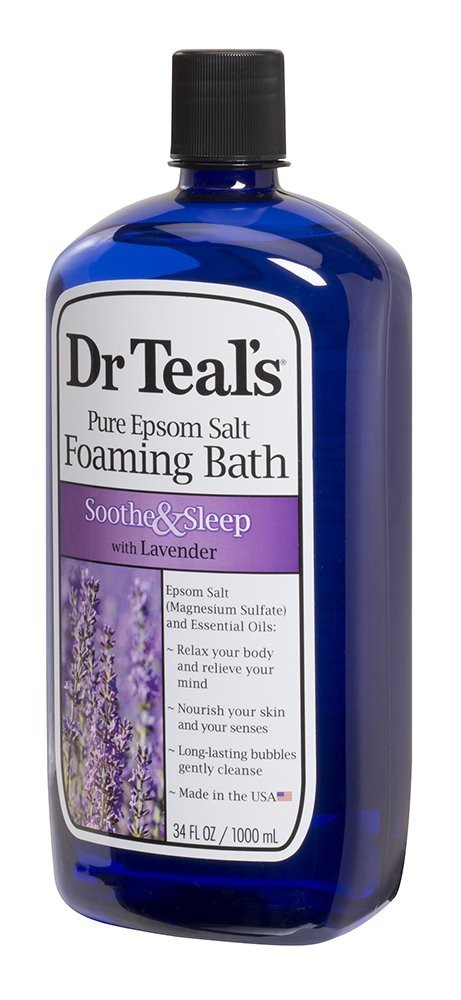 Dr Teal's Foaming Bath Variety Gift Set 2-Pack, 34oz Each - Soothe & Sleep