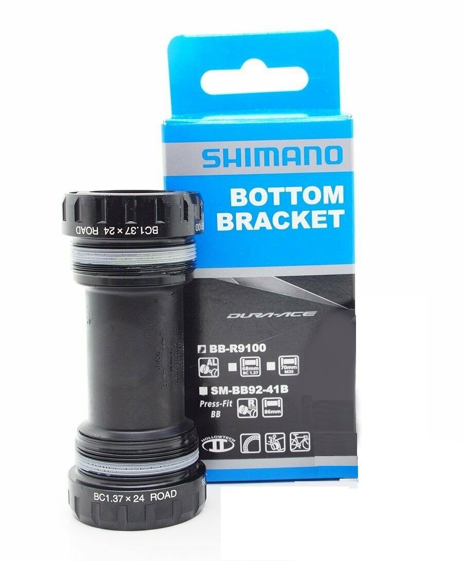 Shimano DuraAce BB-R9100 HOLLOWTECH II BSA Bottom Bracket, English 68mm, NIB
