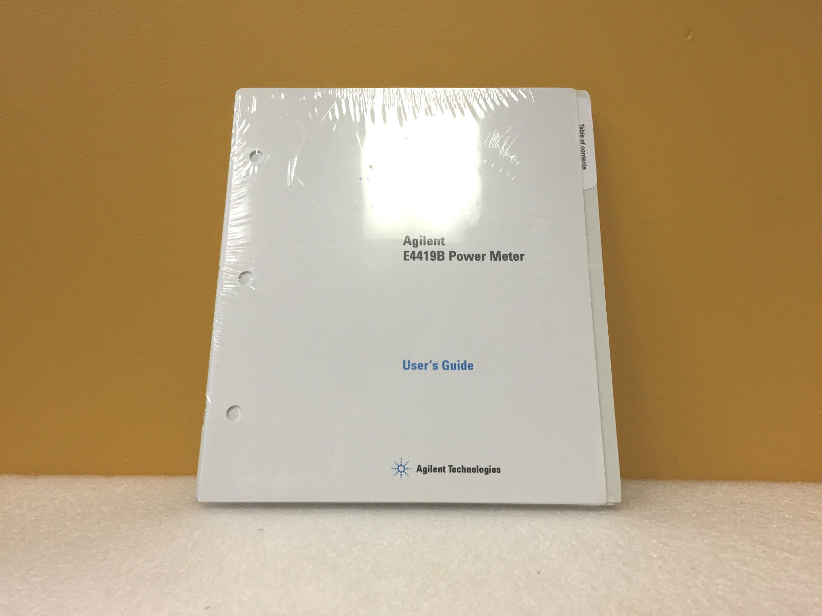Agilent E4419-90006 E4419B Power Meter User's Guide. New!