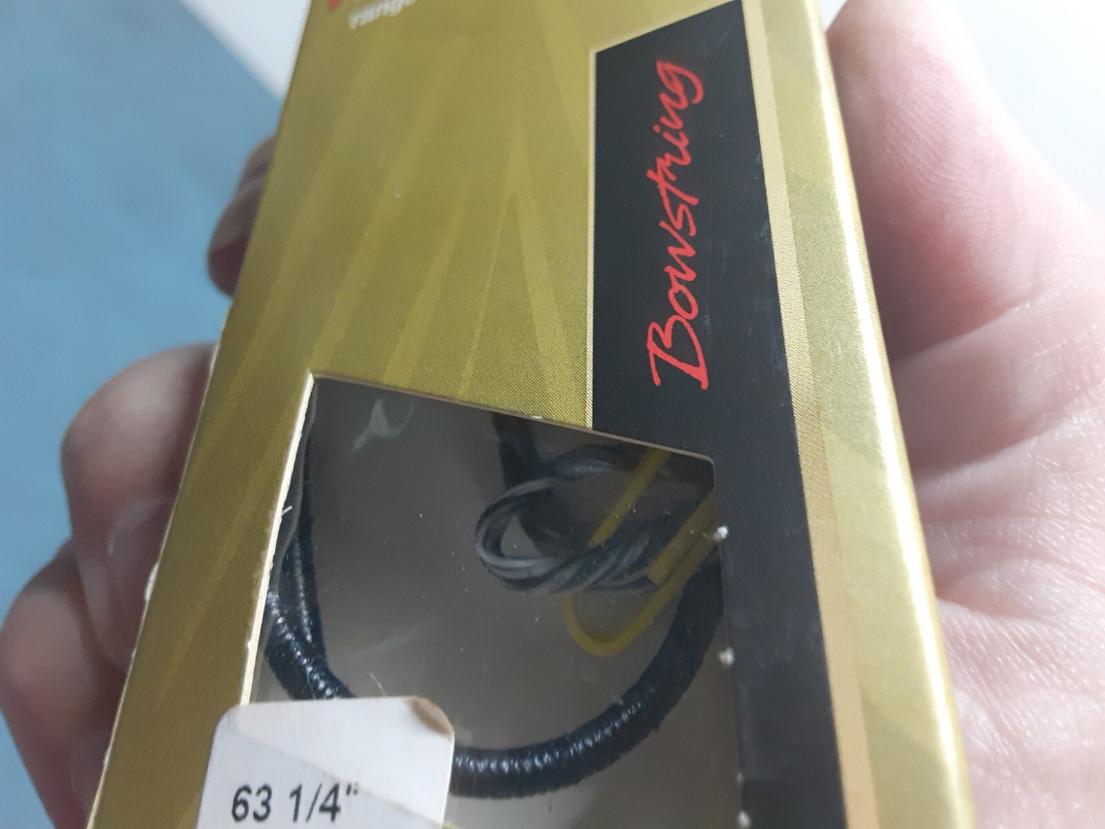 Zebra Trophy Bowstring 63 1/4" WTS/WTS/ Chill R - NEW