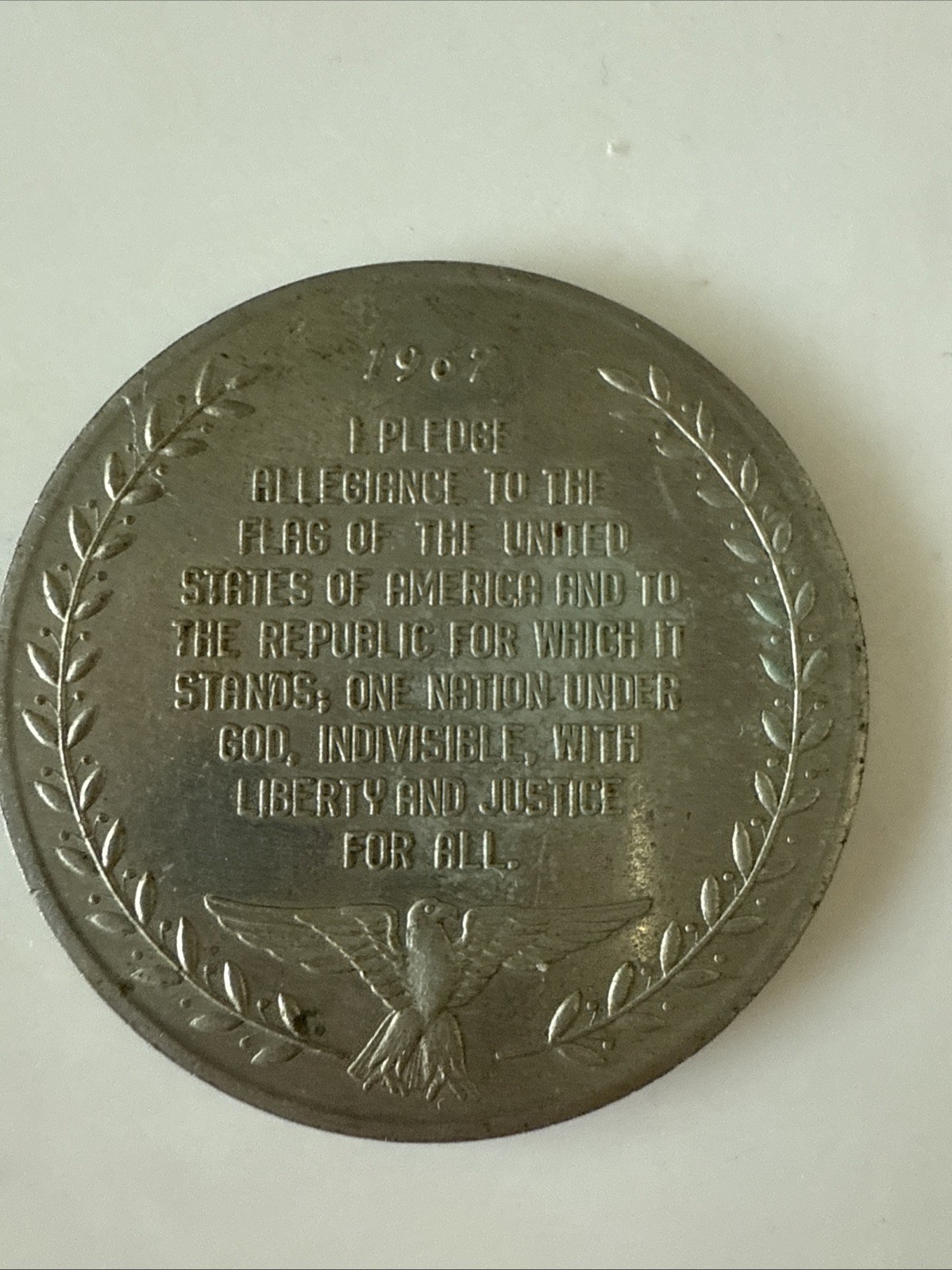 1967 Old Glory July4 Independence Day Coin