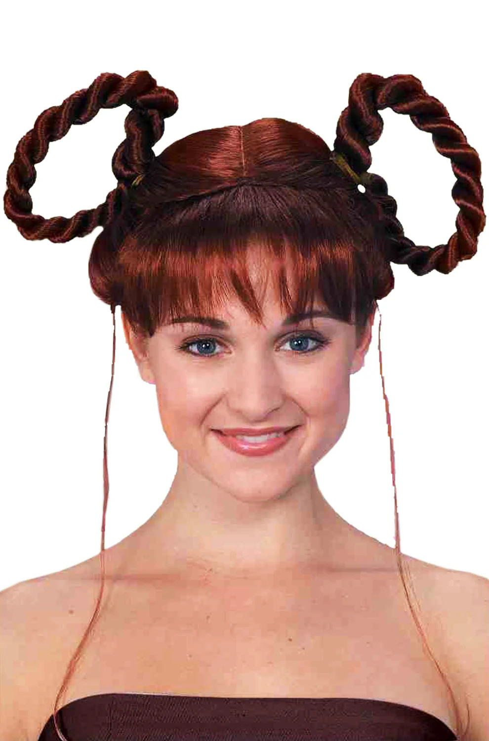 Brand New Oktoberfest Auburn Braided German Heidi Wig