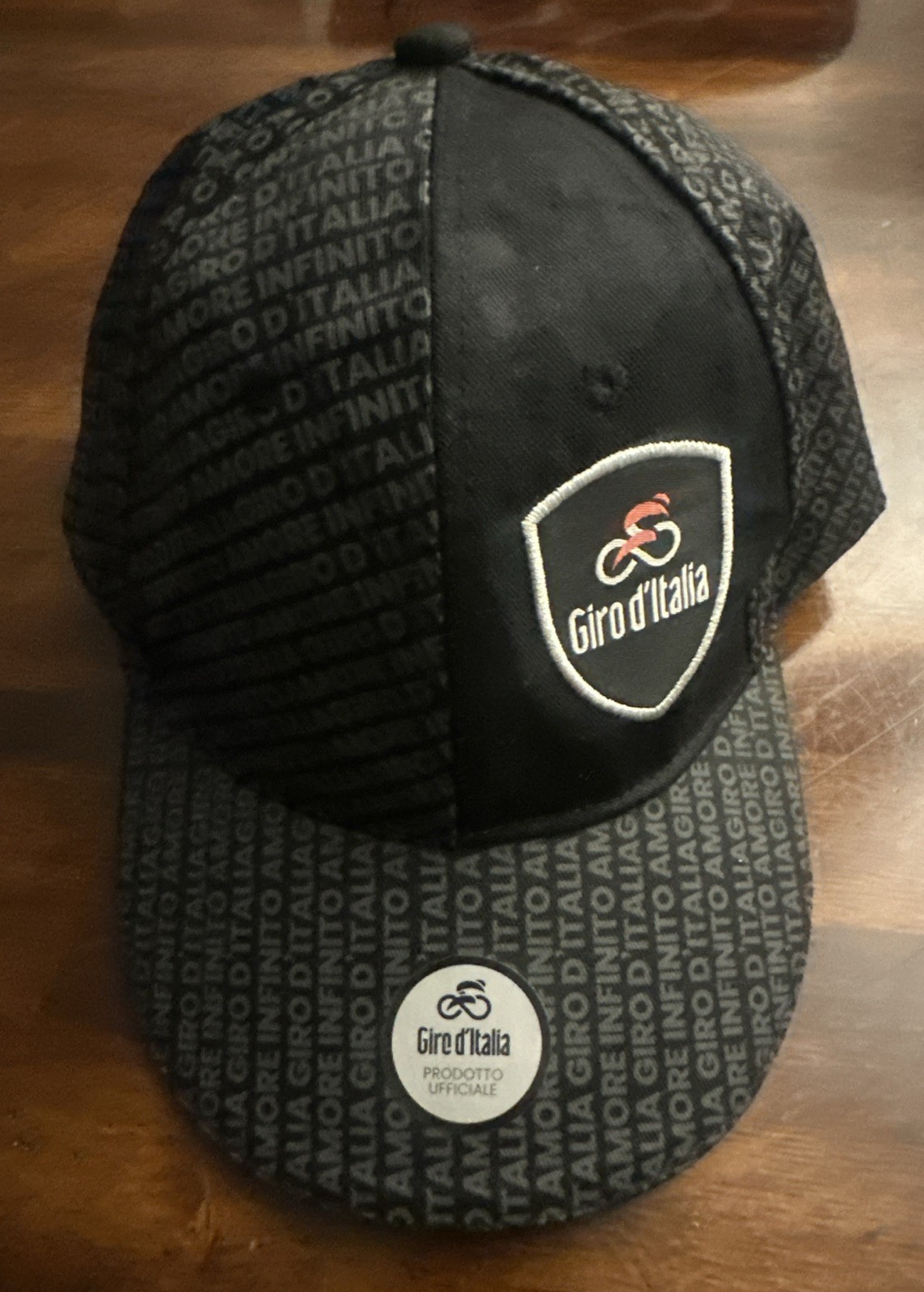 Giro d'Italia Hat Cap Strap Back Mens Road Cycling Race Amore Infinito Bike Tour