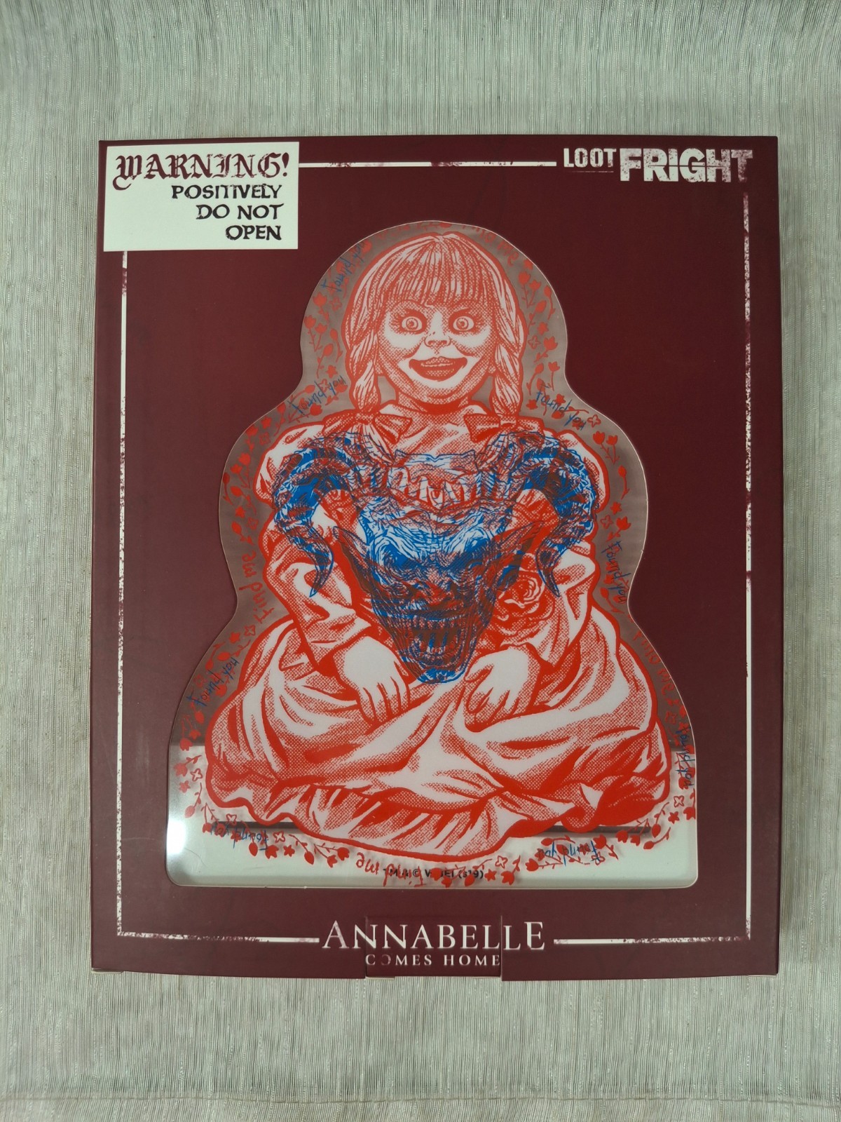 Loot Fright Annabelle Comes Home figurine NEW Free Shipping!