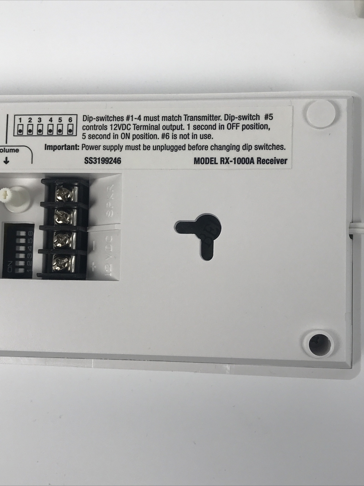 Rodann Electronics RX1000A Indoor Wireless Receiver White