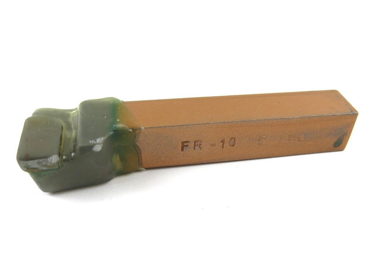 1pc ACT FR-10 C5 Grade Carbide Brazed Lathe Tool Bit 0° Offset Edge 5/8" Shank