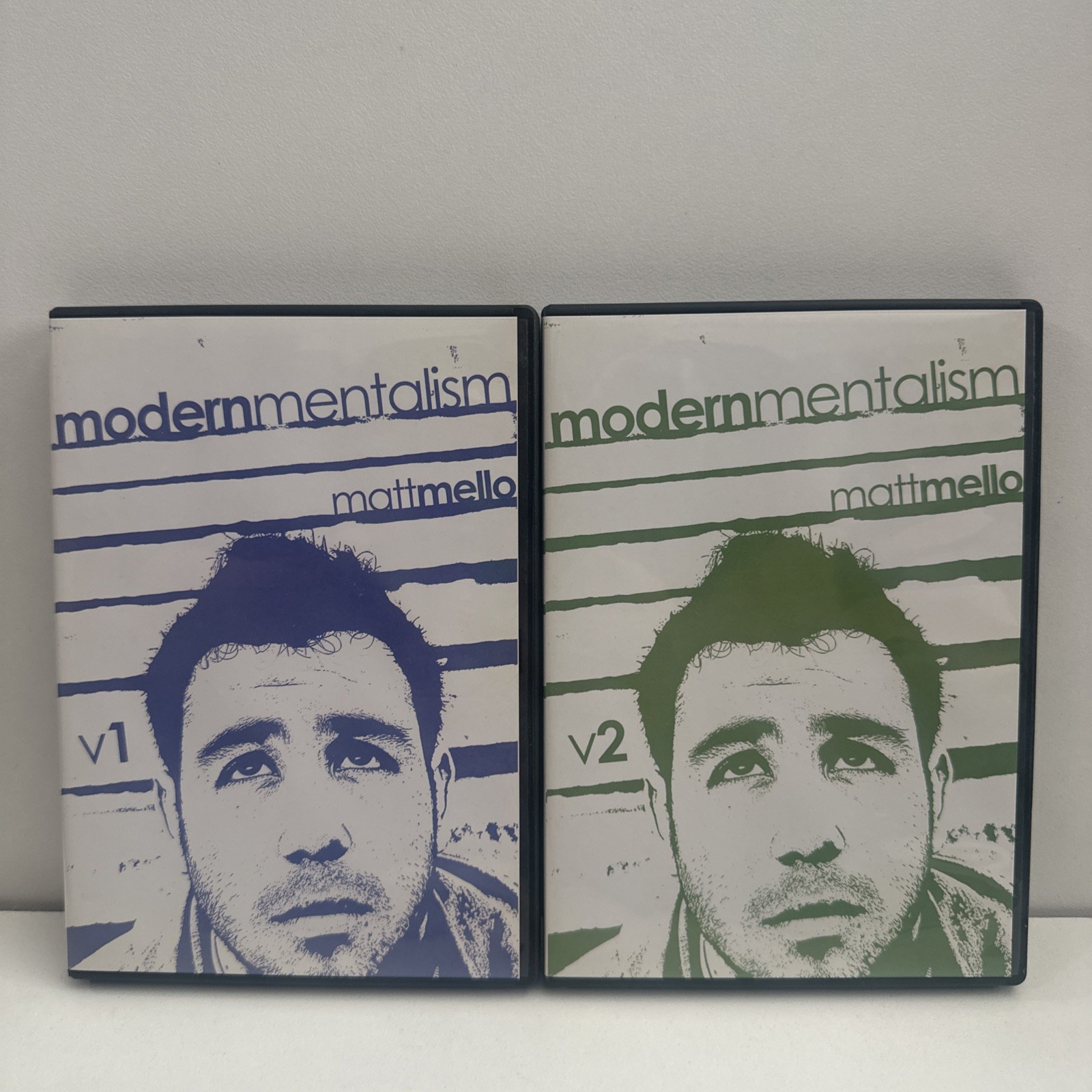 Vol 1 & 2 Modern Mentalism Mattmello Matt Mello DVD  Card Magic Tricks DVD