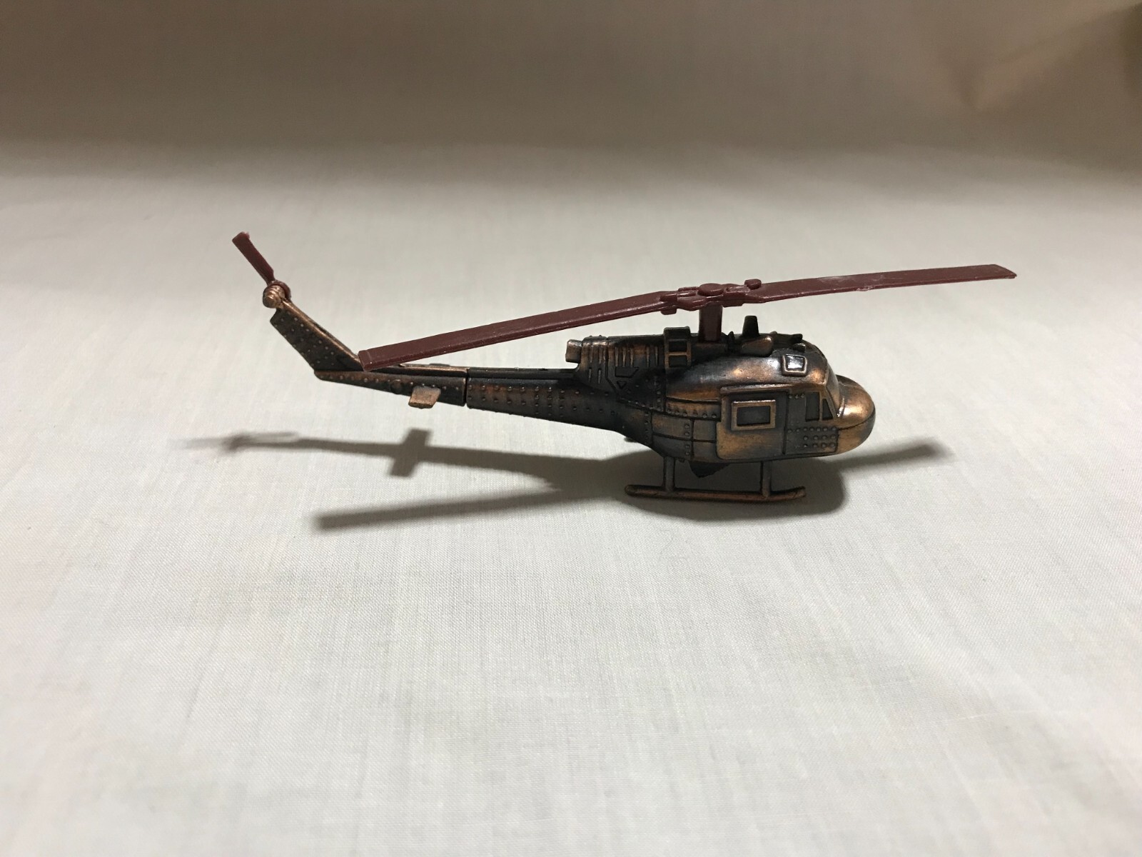 Die Cast Miniature Helicopter Pencil Sharpener