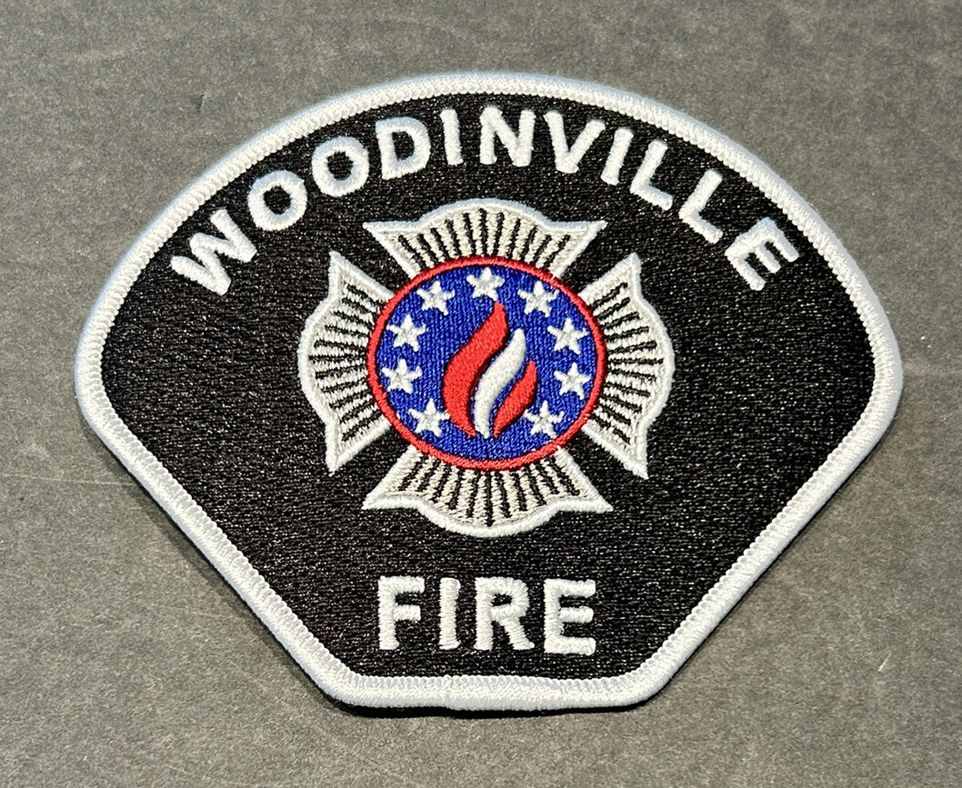 DEFUNCT WASHINGTON WA KING COUNTY WOODINVILLE FIRE DEPT PATCH
