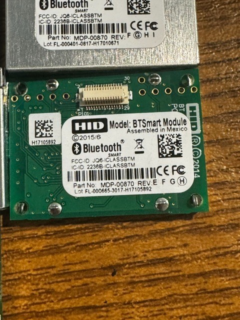 HID Proximity Reader BTSmart Bluetooth Module Only MDP-00870