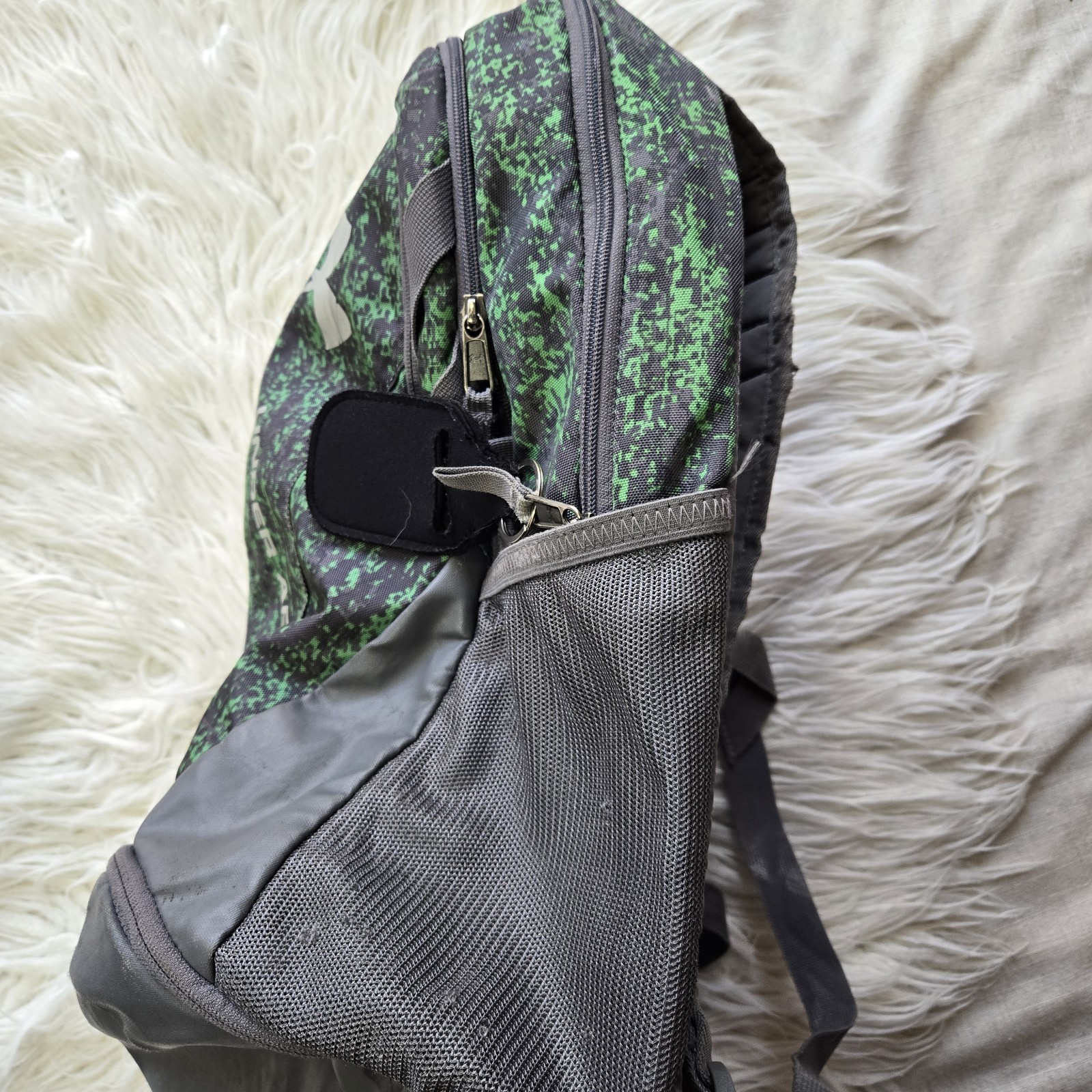 Under Armour Storm Backpack Green Digital Book Bag School Laptop