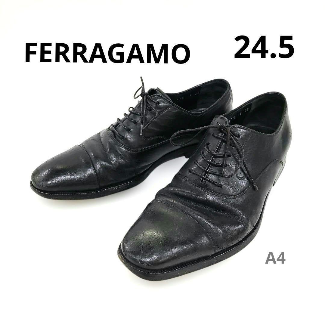Ferragamo Dress Shoes Men 6.5US Italian Leather Limited Edition VHTF Designer Co