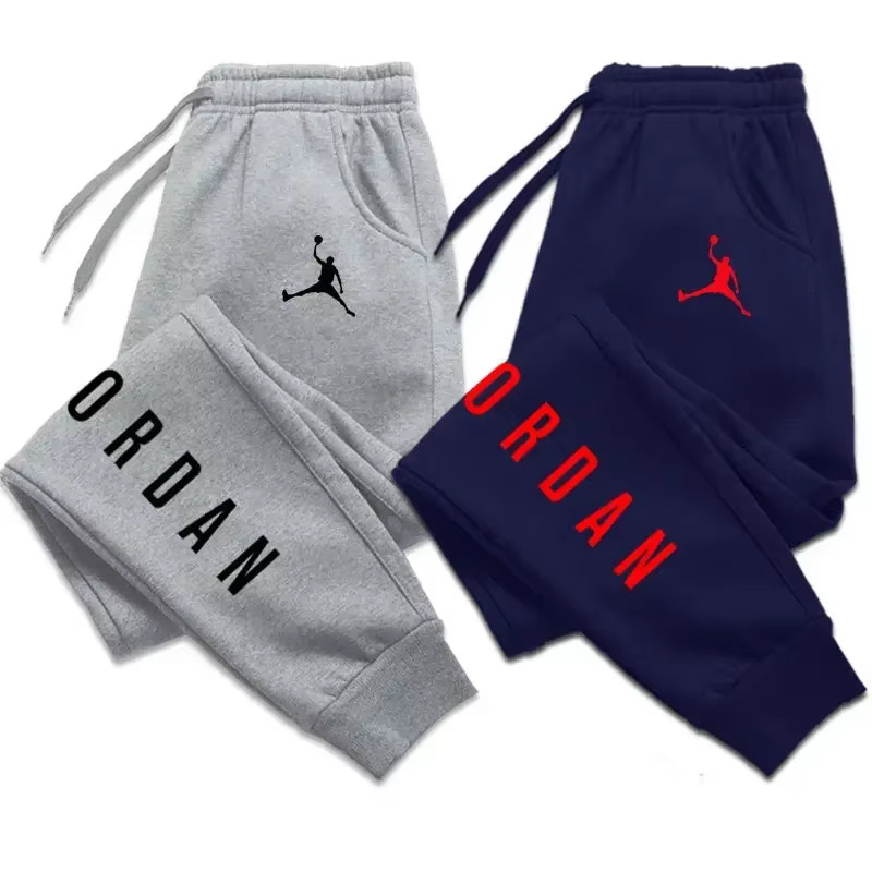 Nike Air Jordan Joggers Mens Athletic Sweatpants Tapered Fit