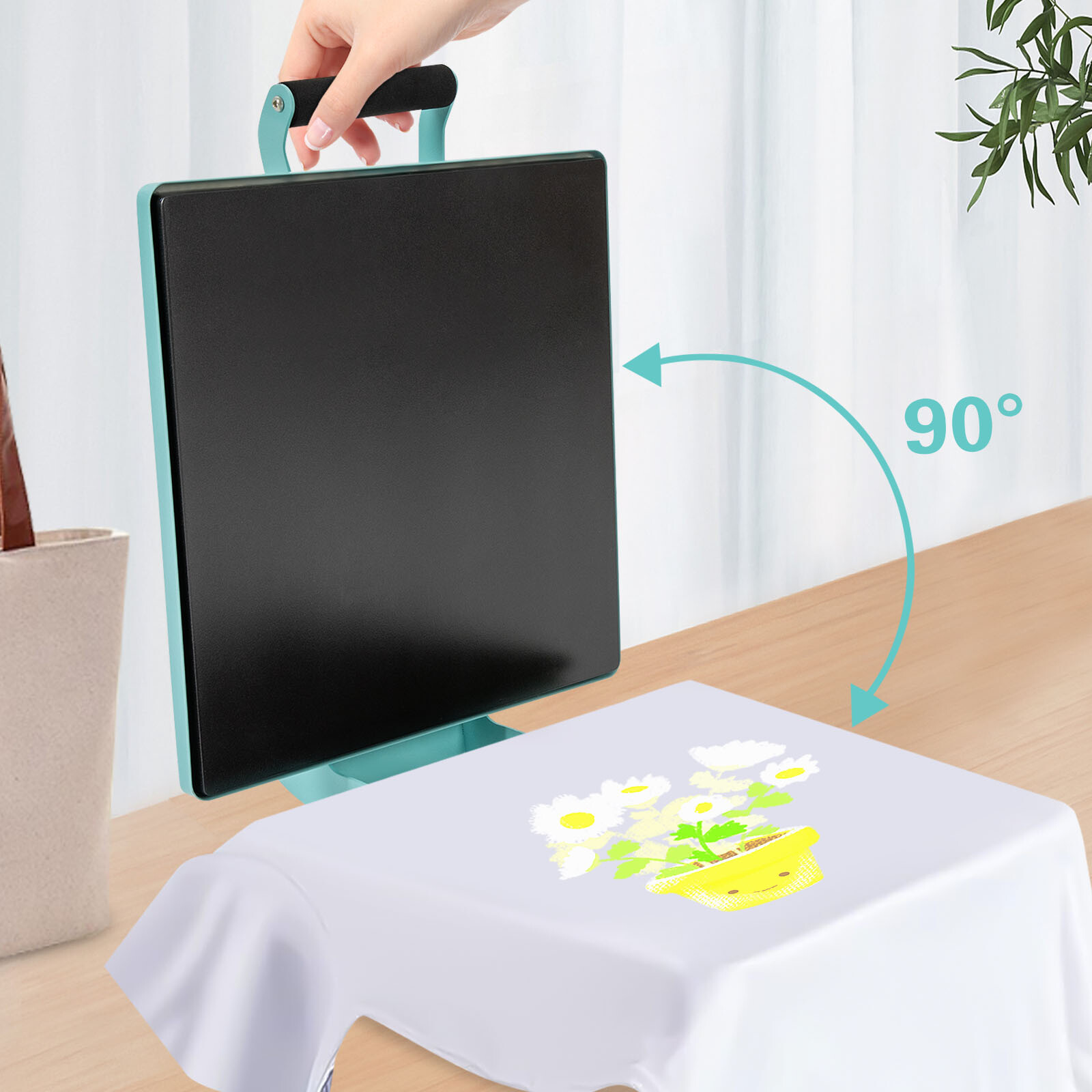 15"X15" DIY Digital Clamshell T-shirt Heat Press Machines Sublimation Transfer