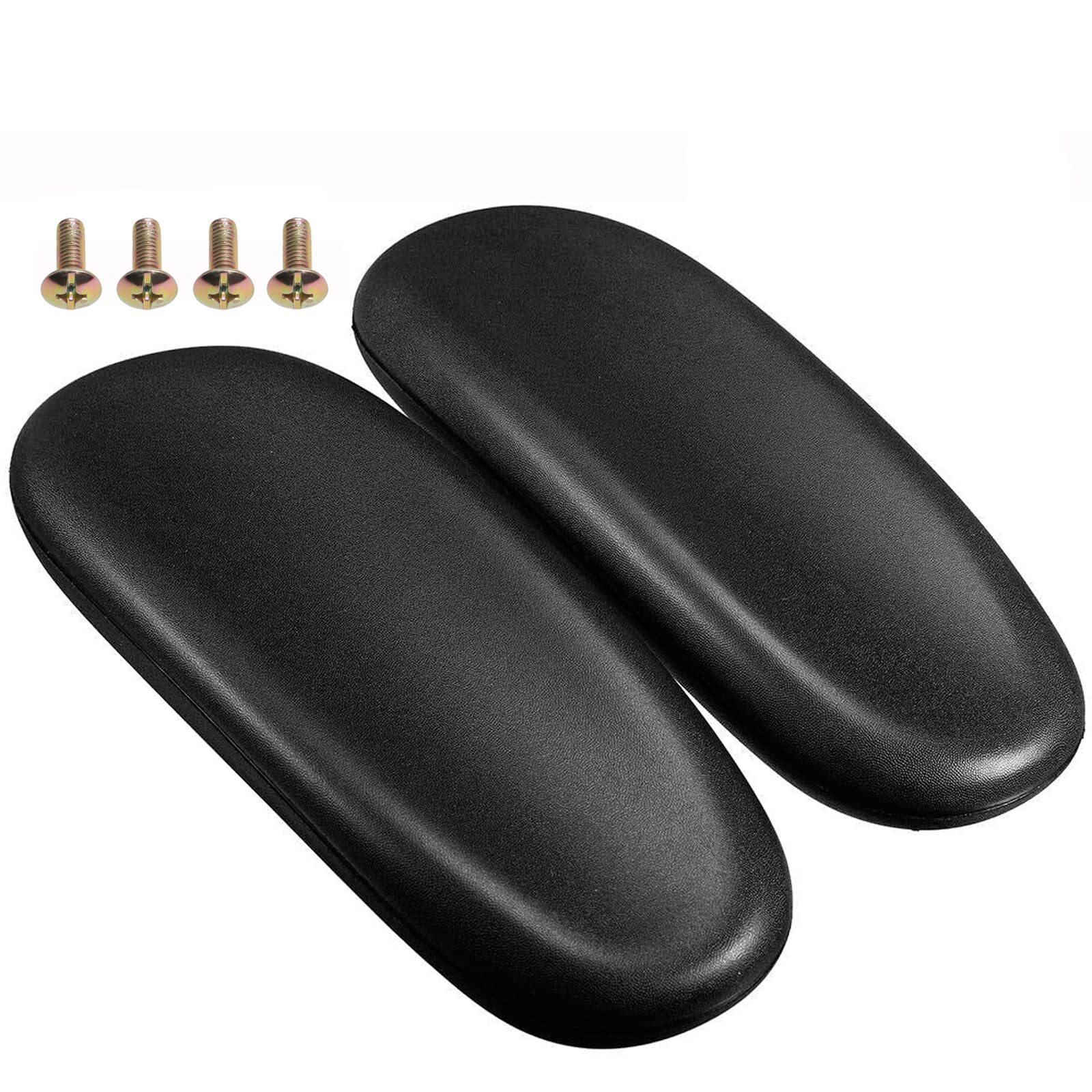Office Chair Armrest Replacement 4" Mount Arm Pads Universal Fit 1 Pair