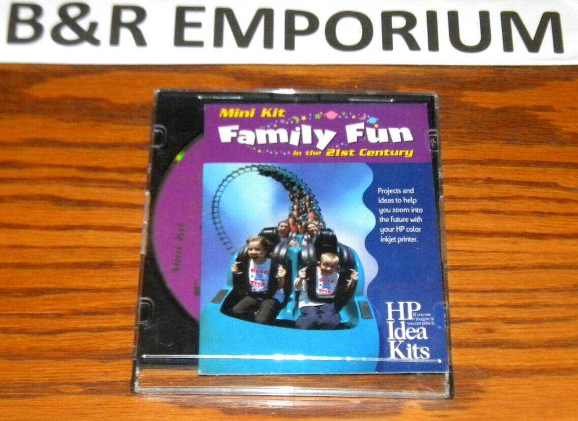 Mini Kit Family Fun in the 21st Century HP Kit Ideas - (1999 HP) - Used CD-ROM