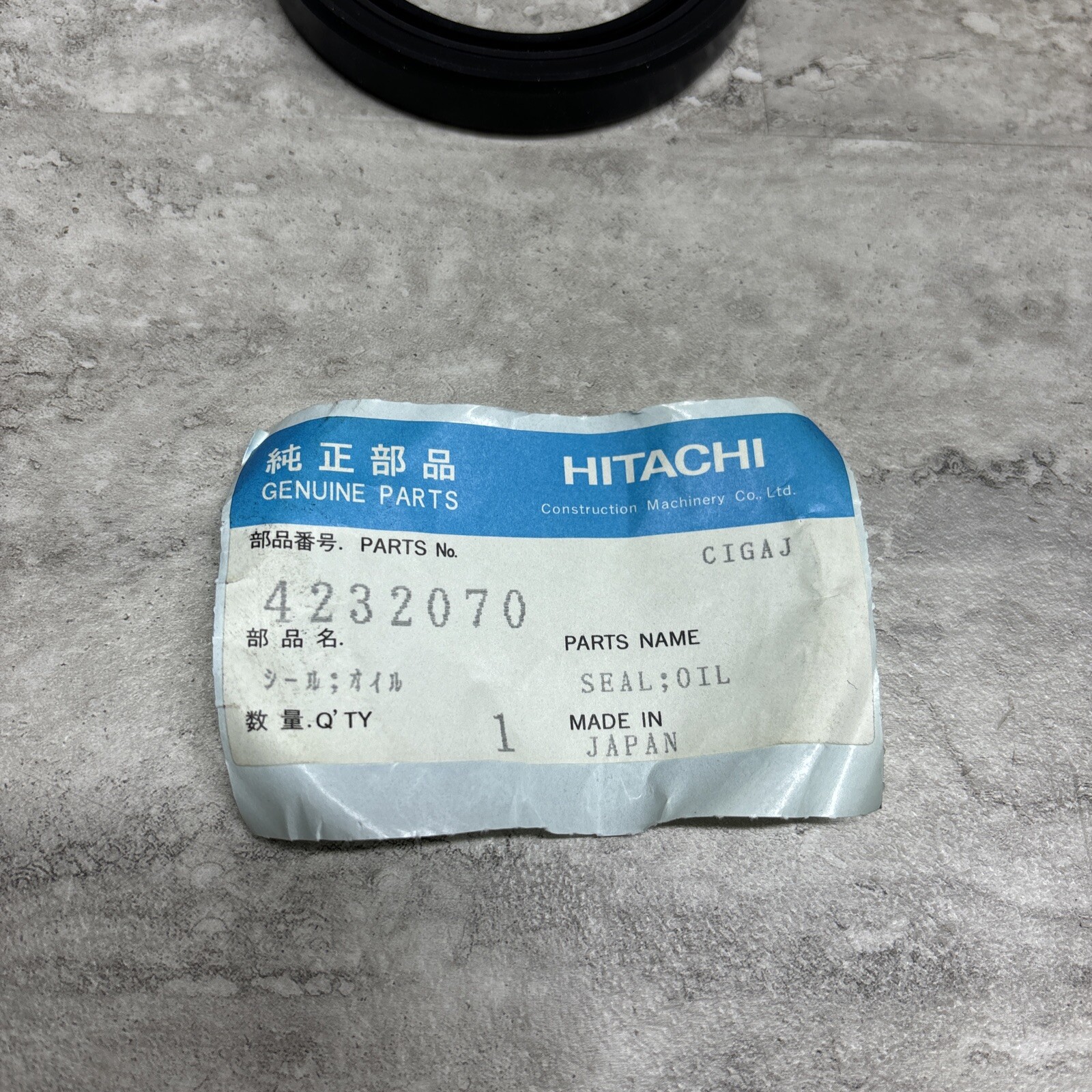 OEM Hitachi 4232070 Oil Seal, New
