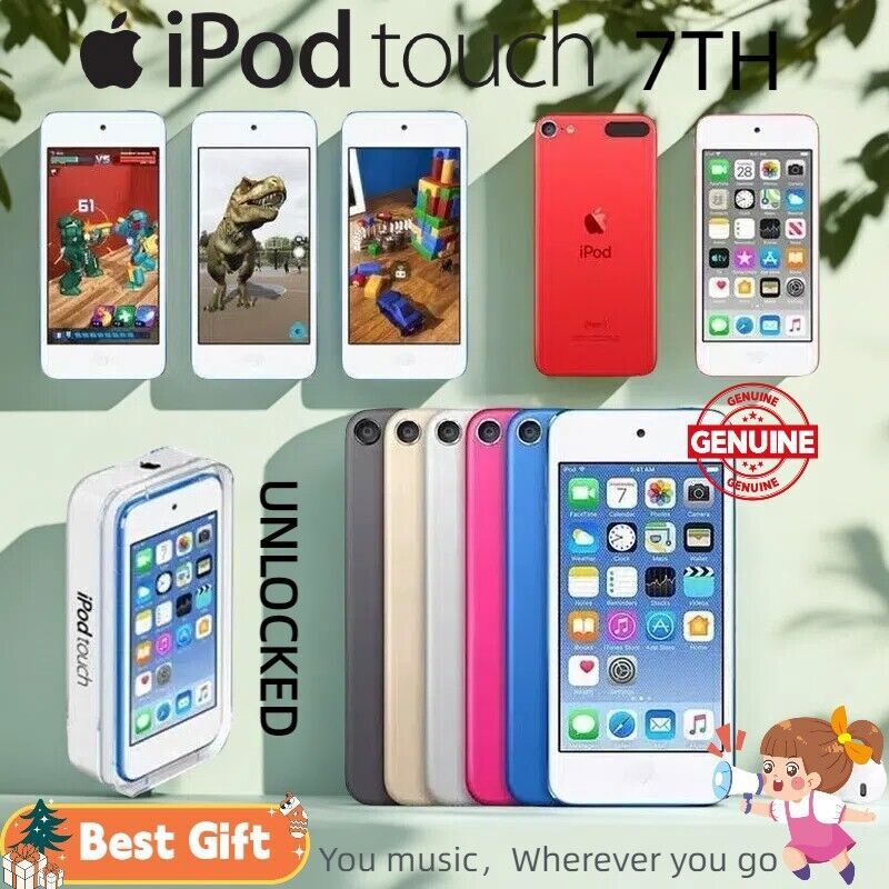 【New Sealed】 Apple iPod Touch 7th Gen 128GB/256GB All Colors⚡Big Price cut⚡LOT
