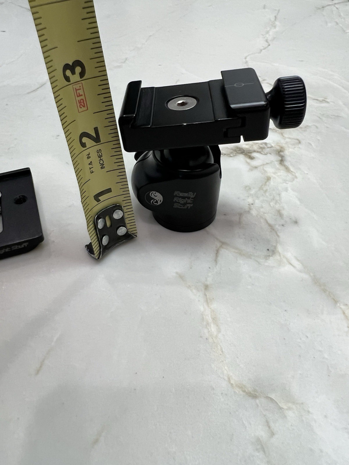 Really Right Stuff BH-25 Head with Quick-Release Knob Clamp Mint Condition