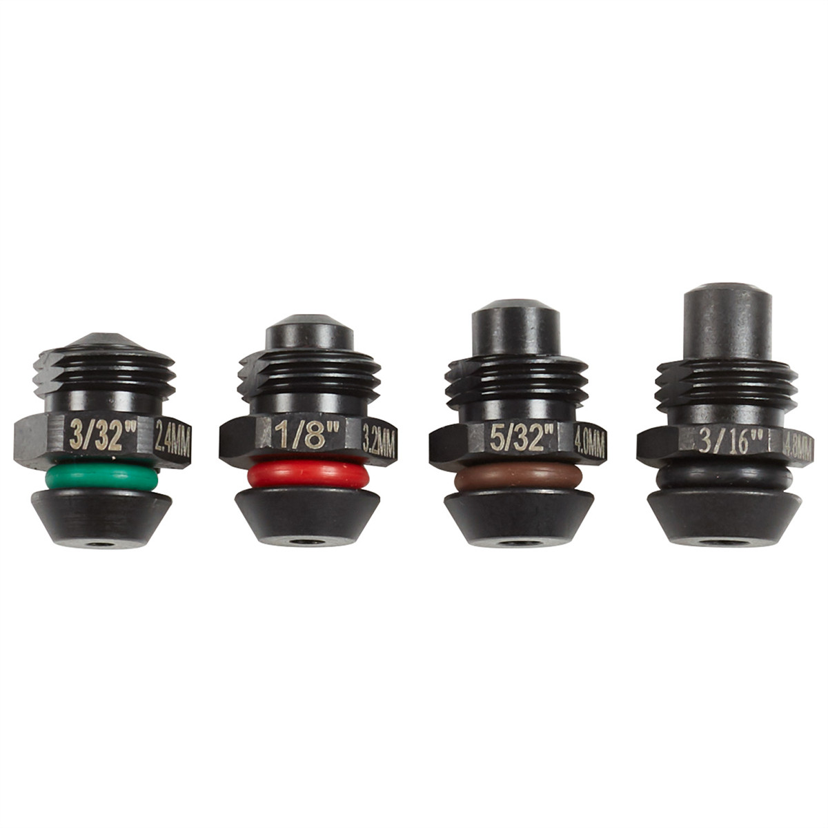 48-54-0100Milwaukee Tool M12 Rivet Tool Retention Nose Pieces 4PK