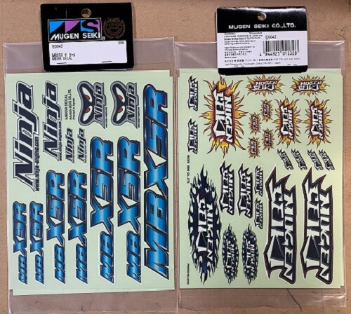 Vintage Mugen Seiki MBX-5R DECAL E0042