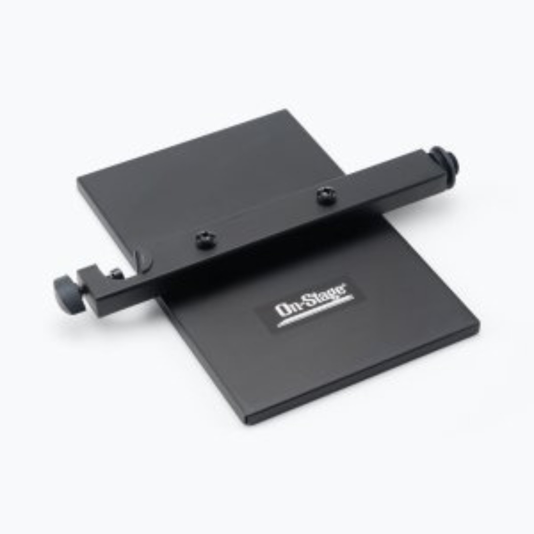 u-mount® Mic Stand Tray + 10ft Production Grade Right-Angle XLR Cable Bundle