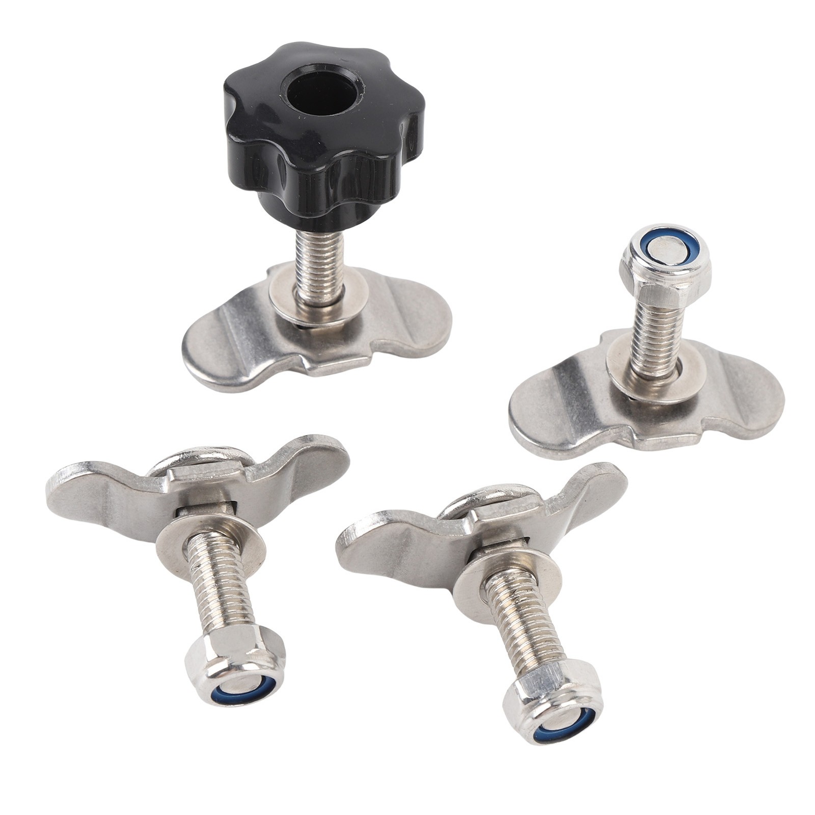 L Track Tie Down Fittings M8x35mm Stainless Steel Double Lug Threaded Stud OKZE
