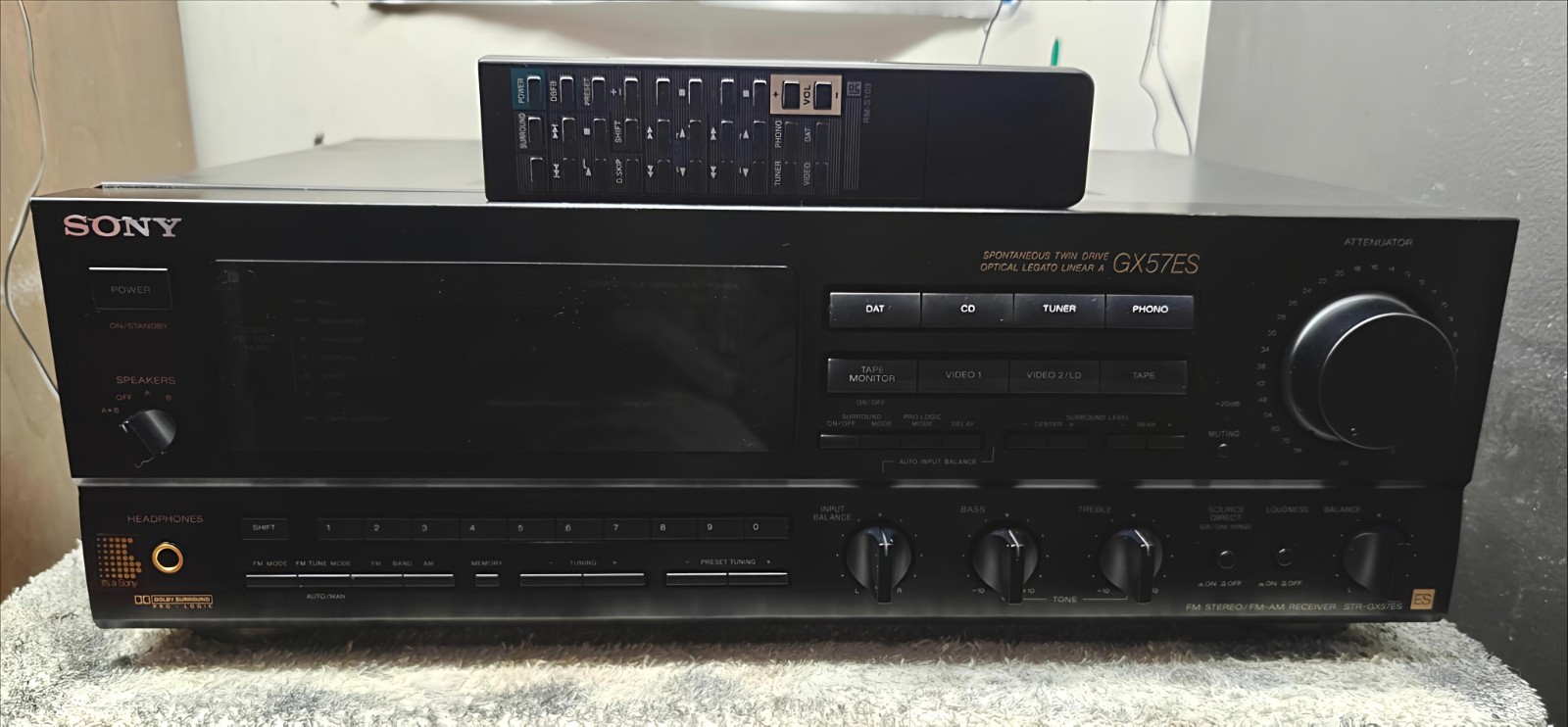 Sony STR-GX57ES (Elevated Standard) Receiver